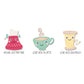 Sizzix Thinlits Die Set with Stamps Crazy Characters #1 - 666101 ✂️