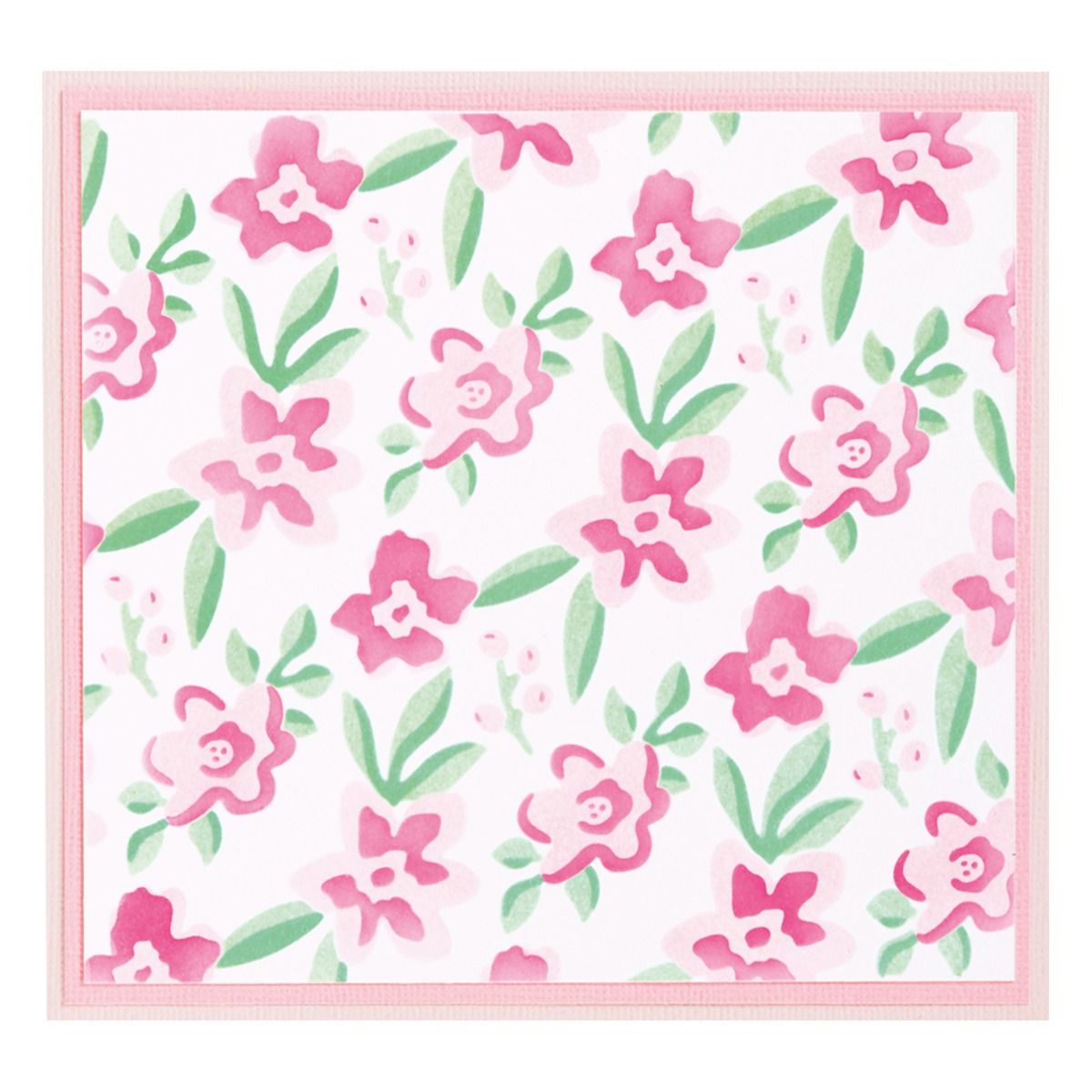 Sizzix Layered Stencils 4PK - Flower Patch 666273 ✂️ ☆