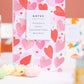 Sizzix A6 Layered Stencils 4PK – Mark Making Hearts 666532 ✂️ ☆