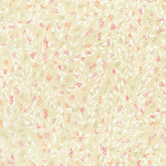 Meadow Grass on Cream - Unicorn Meadow - Robert Kaufman Cotton Fabric ✂️ £15 pm