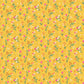 Mustard Floral Blooms - Spring Meadow - Dashwood Studio Cotton Fabric ✂️ £14 pm ☆