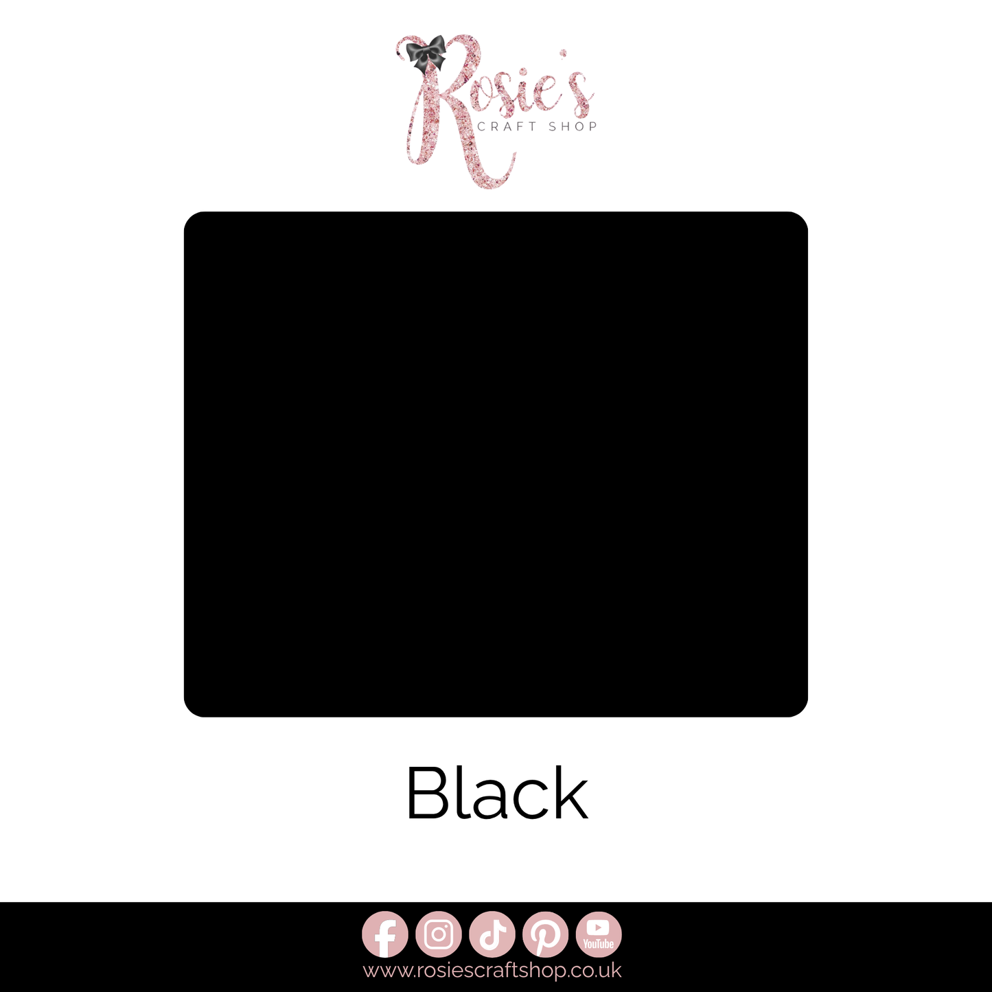 Black Permanent Self Adhesive Vinyl | Gloss Sign Vinyl | Ritrama