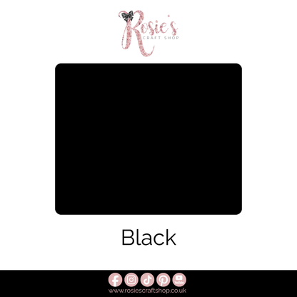 Black Permanent Self Adhesive Vinyl | Gloss Sign Vinyl | Ritrama