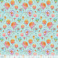 Aqua Hot Air Balloons - Waltz of Whimsy - Blend Cotton Fabric ✂️ £7 pm *SALE*