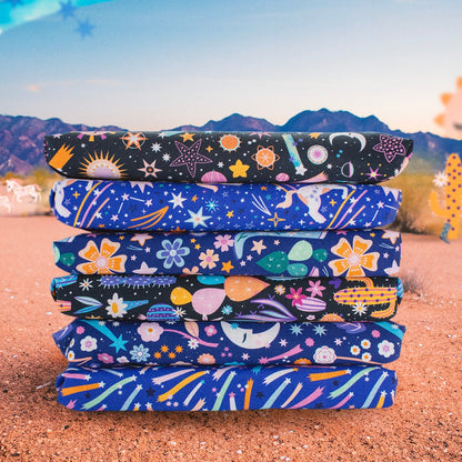 Cosmic Cowboy - Dashwood Studio Cotton Fabric ✂️ £14 pm ☆