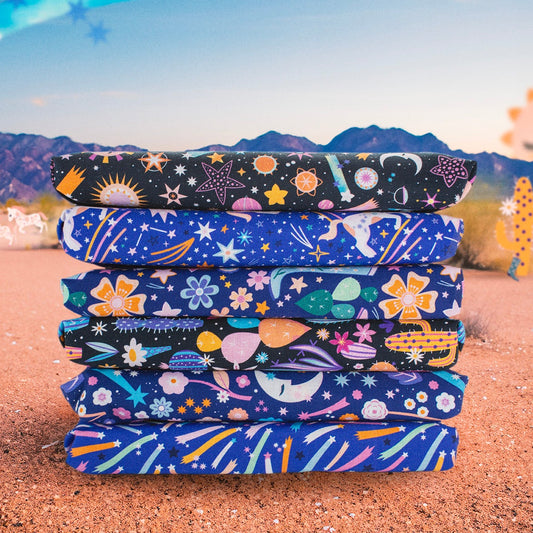 Cosmic Cowboy - Dashwood Studio Cotton Fabric ✂️ £14 pm ☆