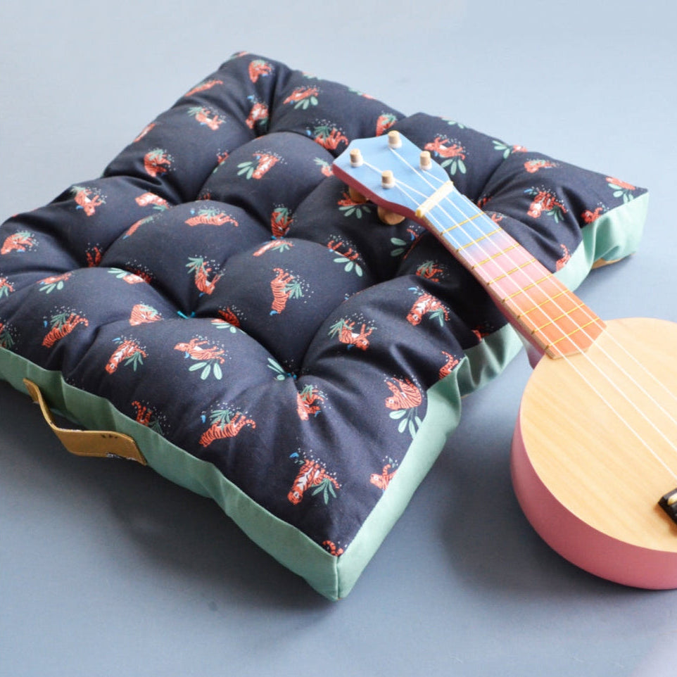 Reversible Floor Cushion Sewing Pattern | Dashwood Studio | Free Download