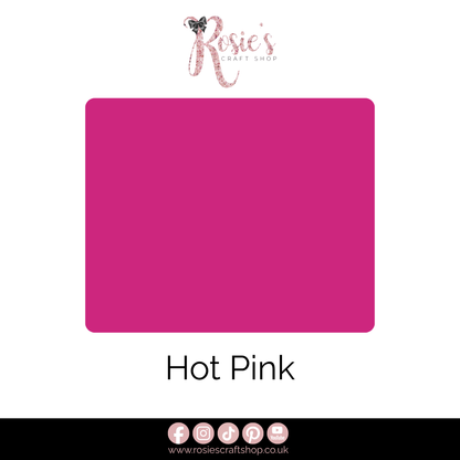 Hot Pink Permanent Self Adhesive Vinyl | Gloss Sign Vinyl | Ritrama