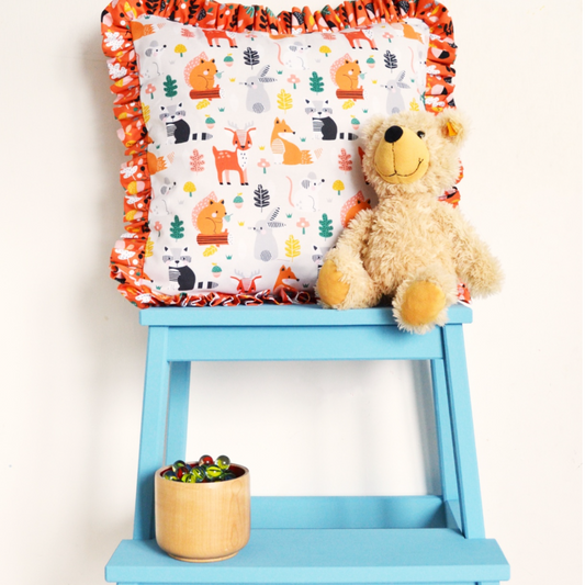 Ruffle Edge Cushion Sewing Pattern | Dashwood Studio | Free Download
