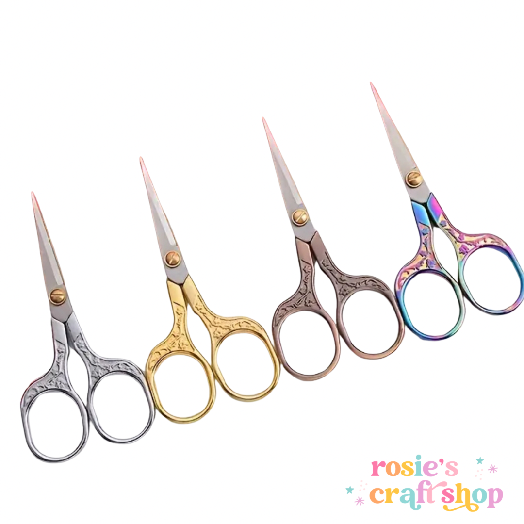 Vintage Style Craft Scissors ️☆ – Rosie's Craft Shop Ltd