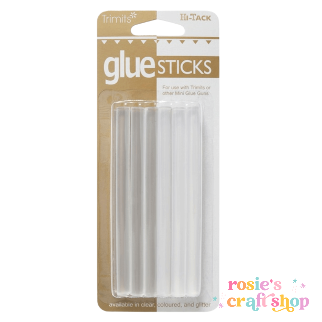 Hi Tack 7mm Glue Sticks Pack of 12 ✂️ ☆