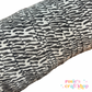 5/8" Zebra Print Black & White Foldover Headband Elastic FOE 16mm✂️ ☆