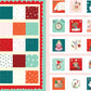 Advent Calendar Panel - Party Time Christmas - Dashwood Studio Cotton Fabric ✂️ ☆