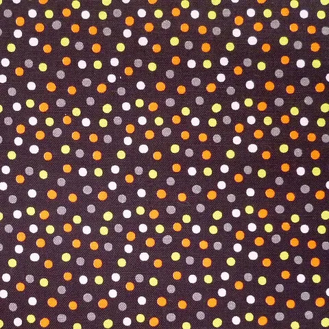 Black Teeny Dots and Spots - Eye See You  - Boo Bash - Blend Cotton Fabric ✂️ £6 pm *SALE*