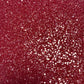 Cranberry Chunky Glitter Fabric - Luxury Core Collection