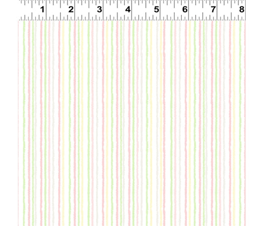 Pink and Lemon Stripes - Guess How Much I Love You - Clothworks Licensed Cotton Fabric ✂️ £7 pm *SALE* (Copy)