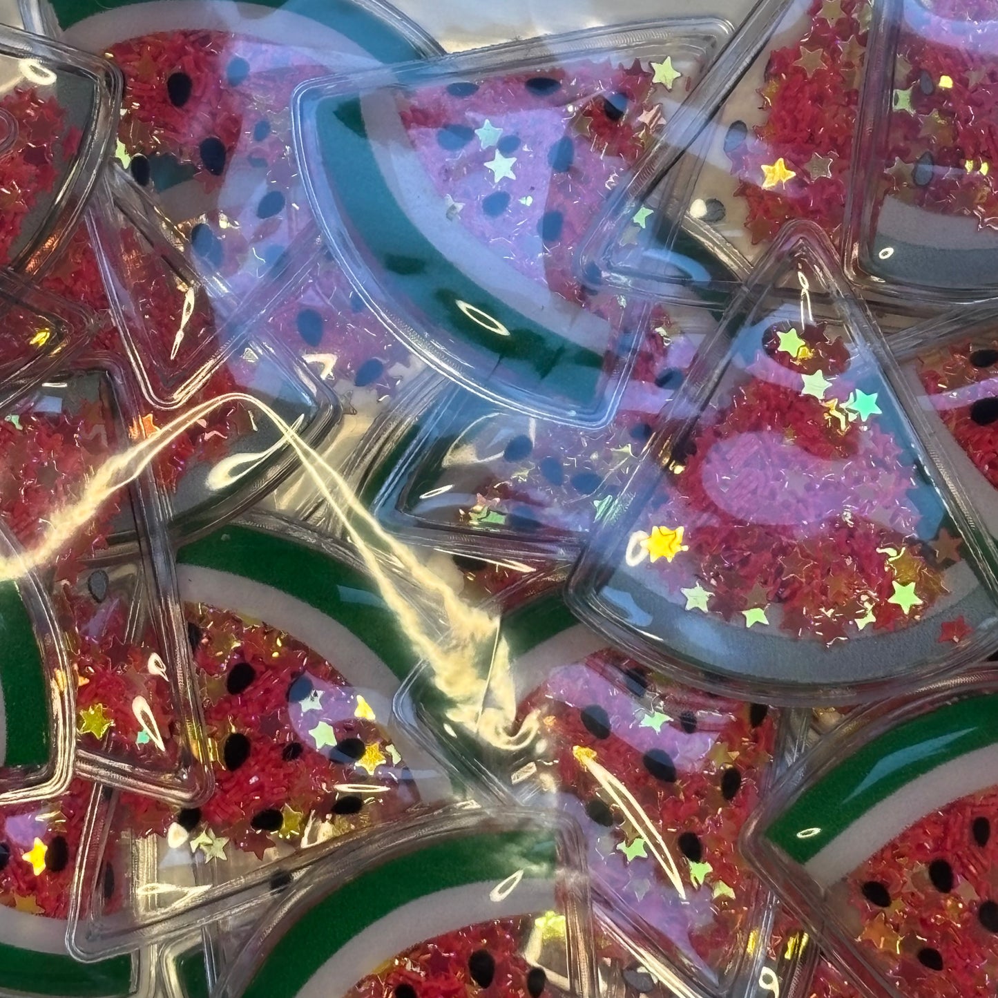 Fruit Shaped Star Shaker Flat Backed Embellishment