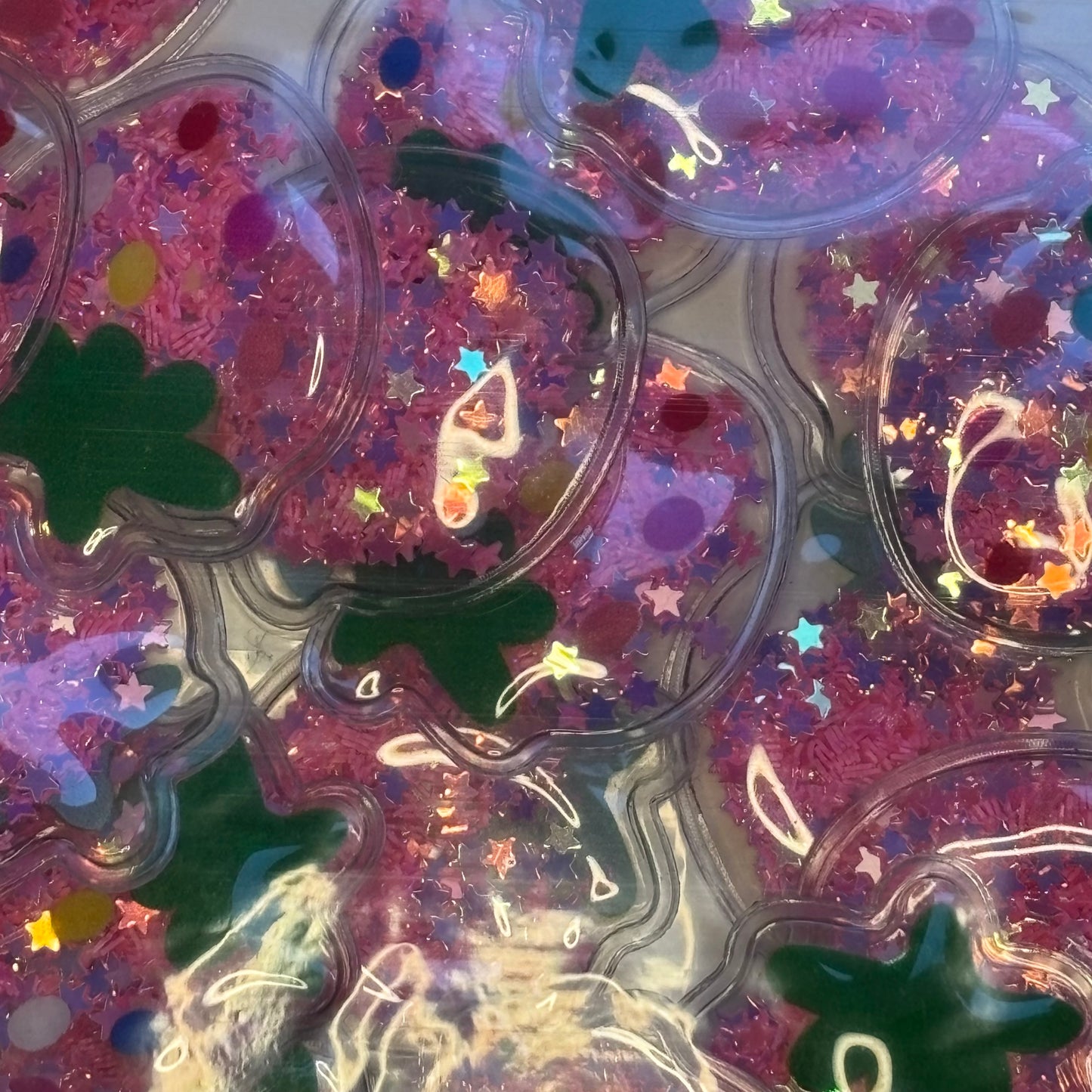 Fruit Shaped Star Shaker Flat Backed Embellishment