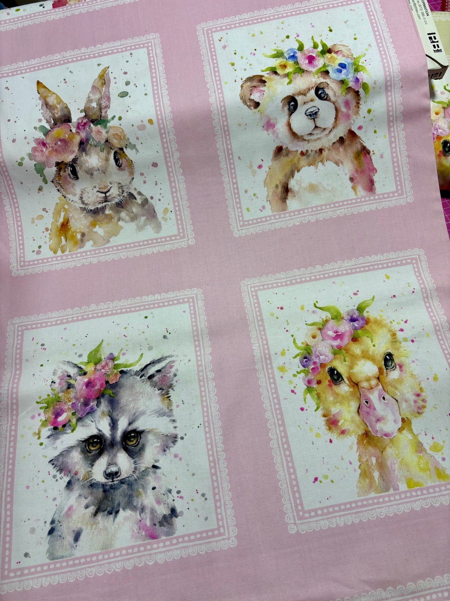 Little Darlings Panel - Sillier Than Sally - P&B Textiles Cotton Fabric ✂️