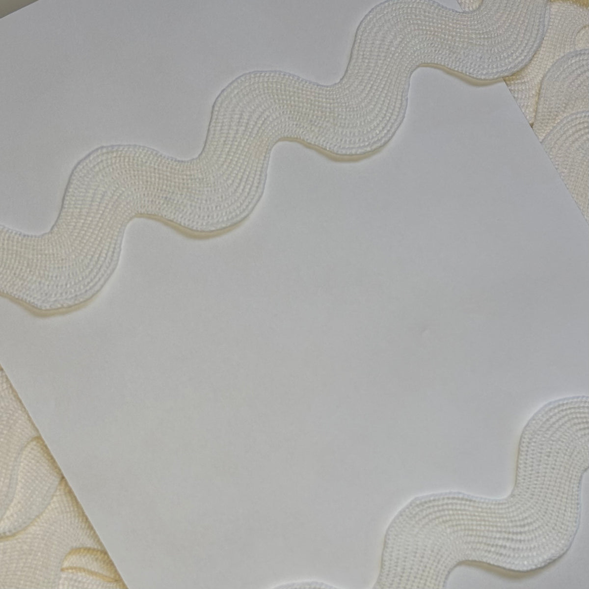 Tan Ric Rac Trim Ivory 25mm Ric Rac Trim ️ – Rosie's Craft Shop Ltd