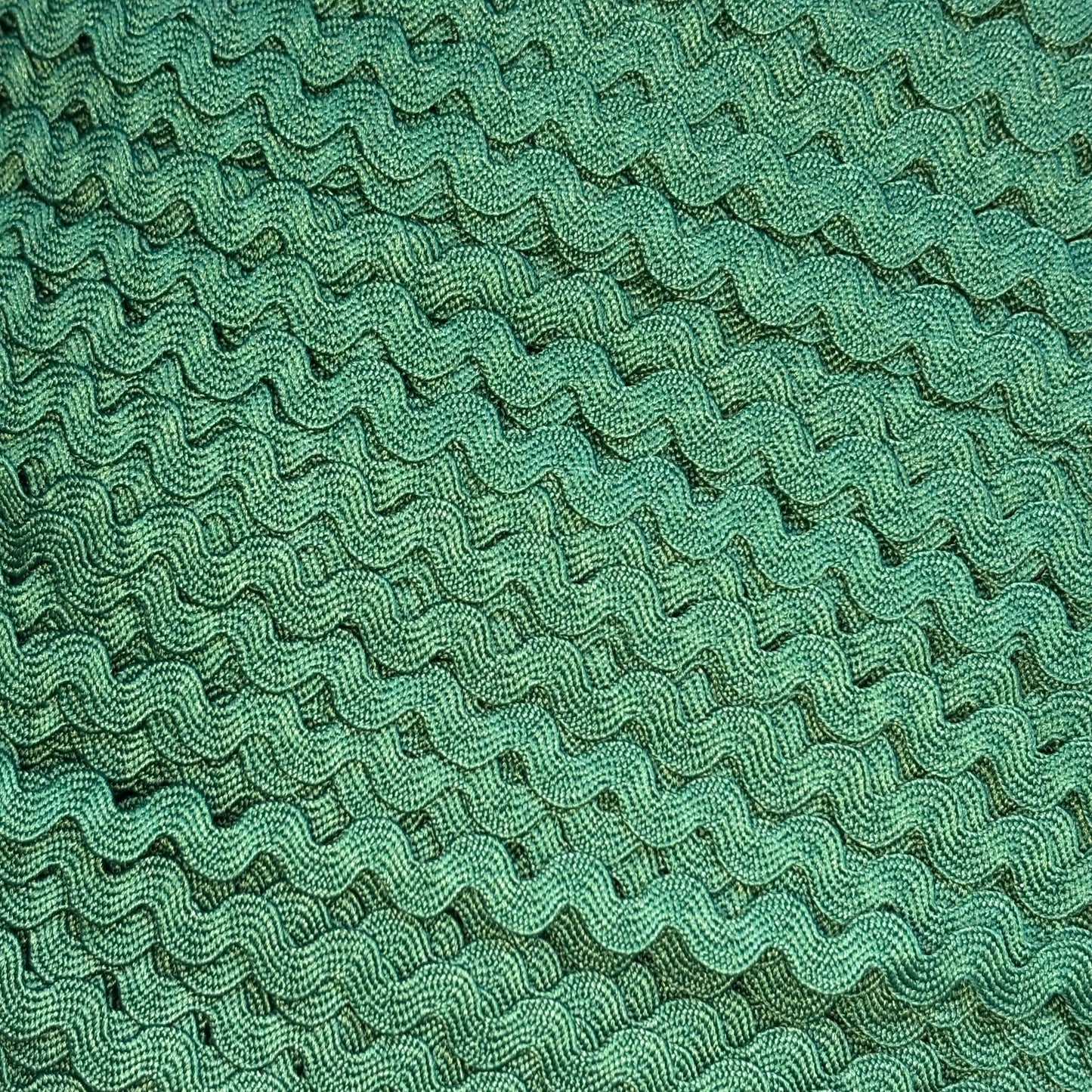 Forest Green 8mm Ric Rac Trim ✂️