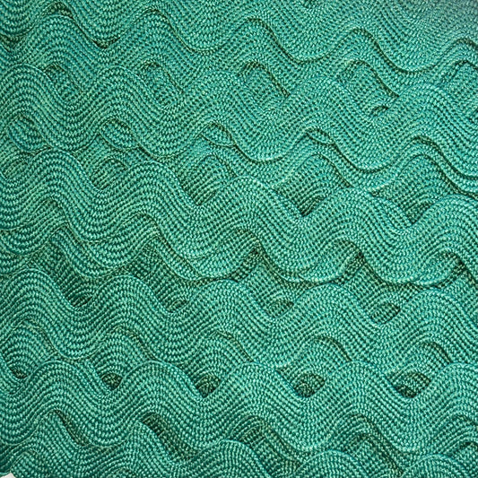 Forest Green 20mm Ric Rac Trim ✂️