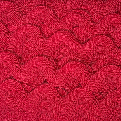 Red 25mm Ric Rac Trim ✂️