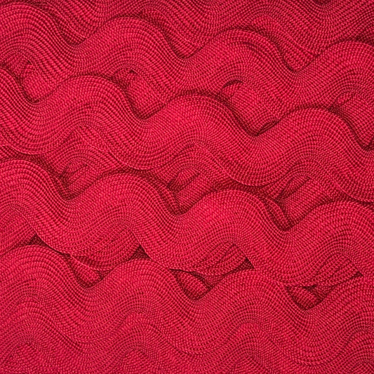 Red 25mm Ric Rac Trim ✂️