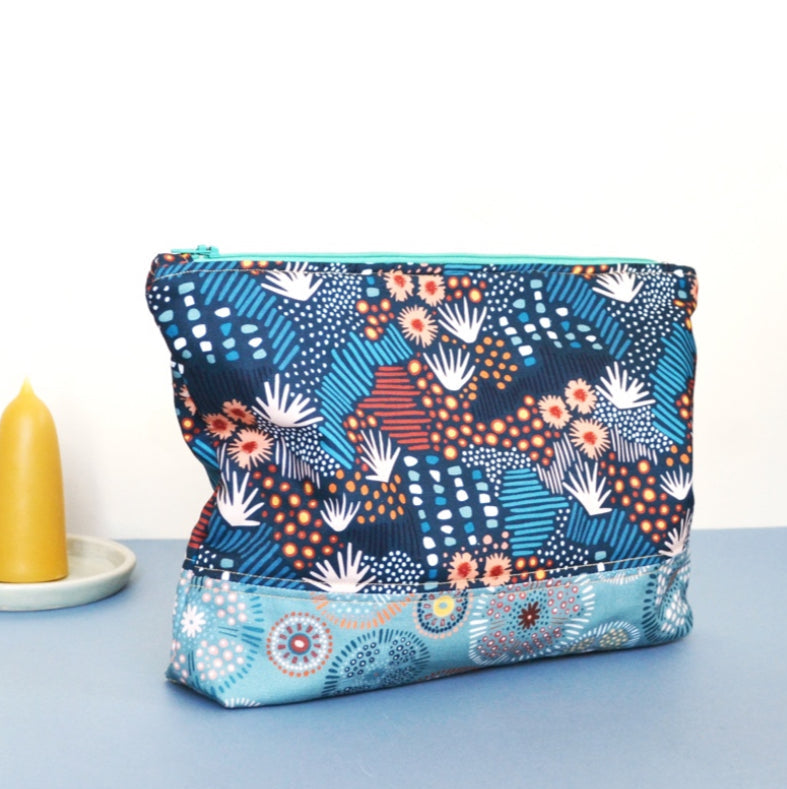 Toiletries Bag Washbag Sewing Pattern | Dashwood Studio | Free Download