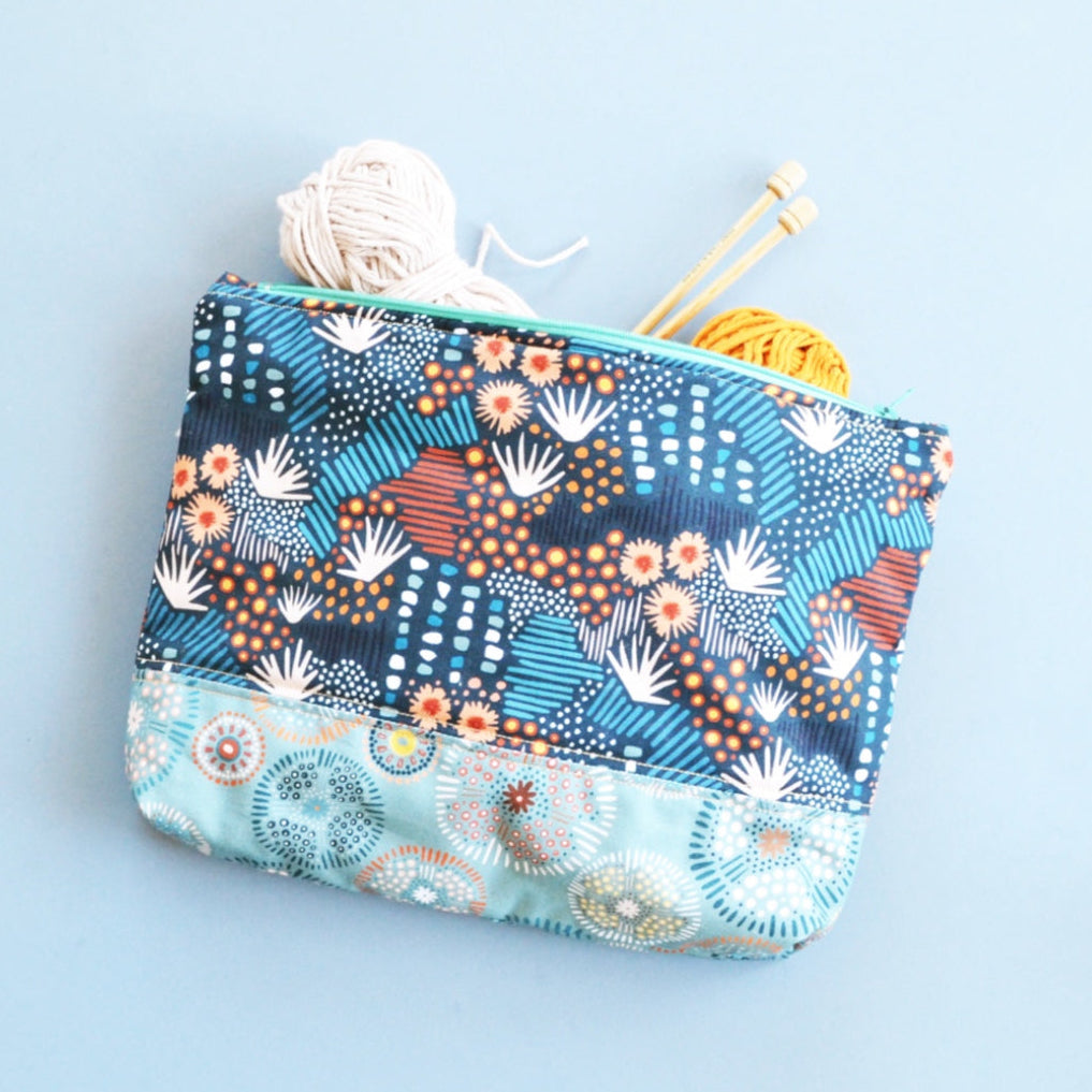 Toiletries Bag Washbag Sewing Pattern | Dashwood Studio | Free Download