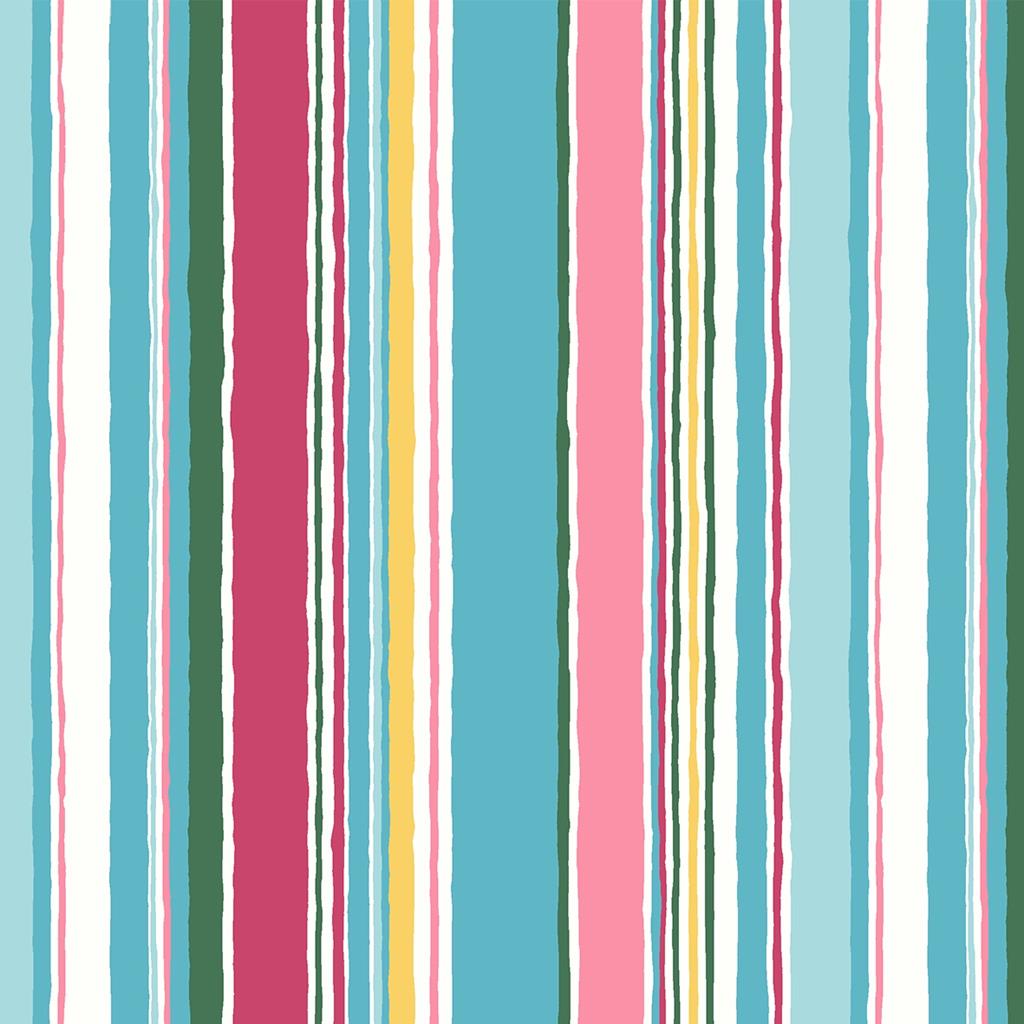 Pink Deckchair Stripe - Riviera Collection - Liberty Cotton Fabric ✂️ £10 pm *SALE*