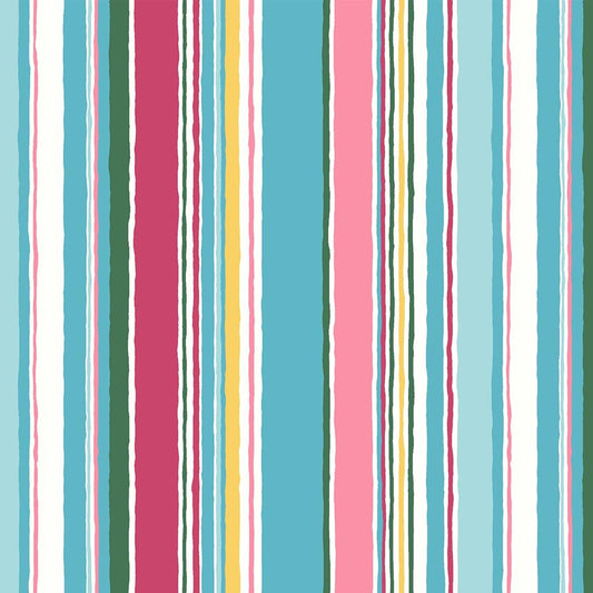 Pink Deckchair Stripe - Riviera Collection - Liberty Cotton Fabric ✂️ £10 pm *SALE*