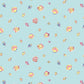 Seashells on Plain Blue Riviera Sea Shells - Riviera Collection - Liberty Cotton Fabric ✂️ £10 pm *SALE*