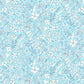 Blue & White Flowers Riviera Summer Sketch - Riviera Collection - Liberty Cotton Fabric ✂️ £10 pm *SALE*