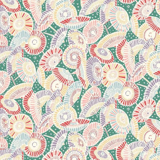 Purple & Green Riviera Sun Parasol - Riviera Collection - Liberty Cotton Fabric ✂️ £10 pm *SALE*