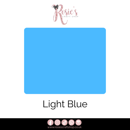 Light Blue Permanent Self Adhesive Vinyl | Gloss Sign Vinyl | Ritrama