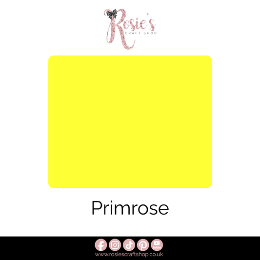 Primrose Yellow Permanent Self Adhesive Vinyl | Gloss Sign Vinyl | Ritrama
