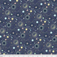 Planets and Rings Space Navy - Star Bright - P&B Textiles Cotton Fabric ✂️ £9 pm *SALE*