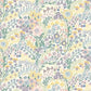 Shell Garden Yellow and Lilac Floral  - Riviera Collection - Liberty Cotton Fabric ✂️ £10 pm *SALE*