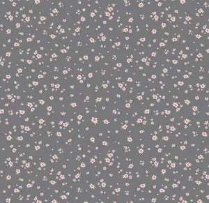 Mini Floral Grey - Mulberry Lane - Riley Blake Cotton Fabric ✂️