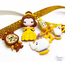Beauty And The Beast Belle & Friends - Dress It Up Buttons