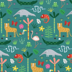 Wild Animals - Habitat - Dashwood Studio Cotton Fabric ✂️