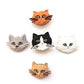 Fuzzy Felines  - Dress It Up Buttons