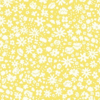 Bloomsbury Silhouette Lemon Yellow - The Carnaby Collection by Liberty Fabric Felt