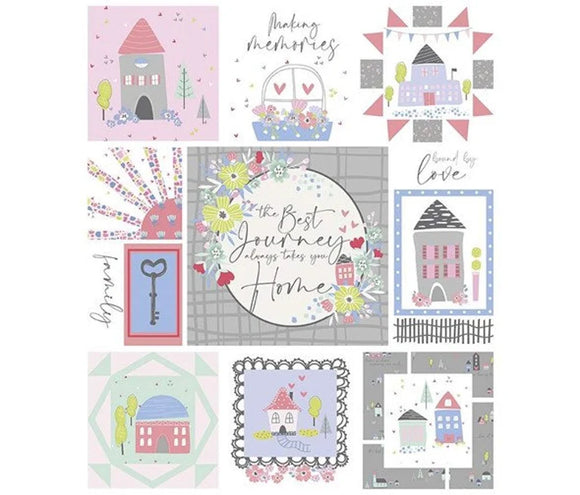 Quilting Panel - Mulberry Lane - Riley Blake Cotton Fabric ✂️