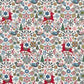 Red & Green Animals Metallic Woodland Wonderland - A Woodland Christmas - Liberty Cotton Fabric ✂️ £10 pm *SALE*