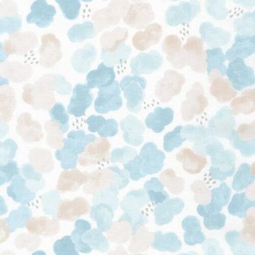 Watercolour Clouds Pink & Blue - Songbird - Robert Kaufman Cotton Fabric ✂️ £10 pm *SALE*