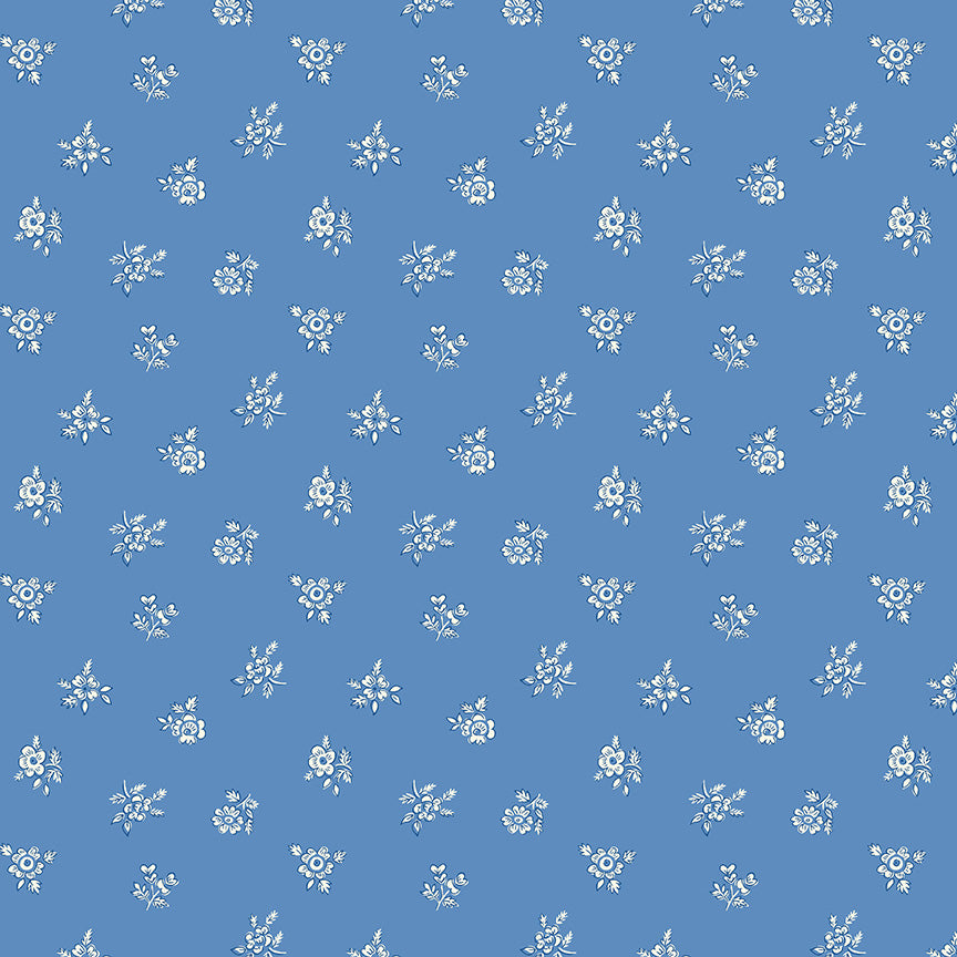 Blue Abbeywood Liberty Fabric Felt