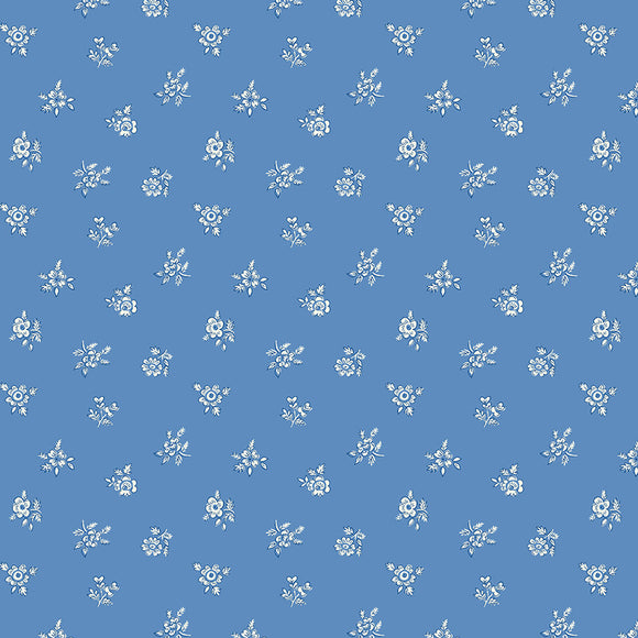 Blue Abbeywood Liberty Fabric Felt