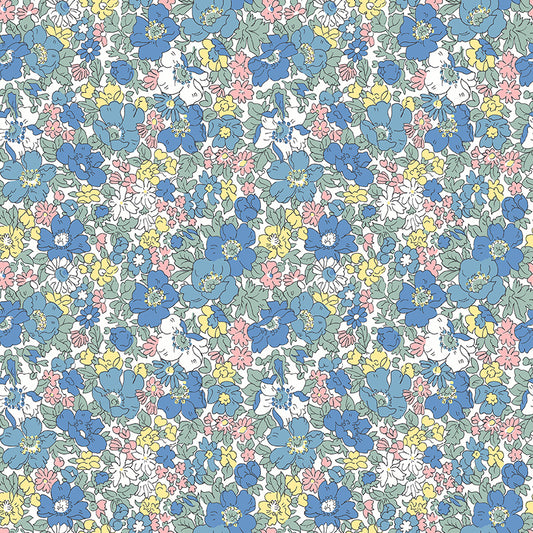 Cosmos Bloom - Liberty Flower Show Spring Collection - 100% Cotton Fabric